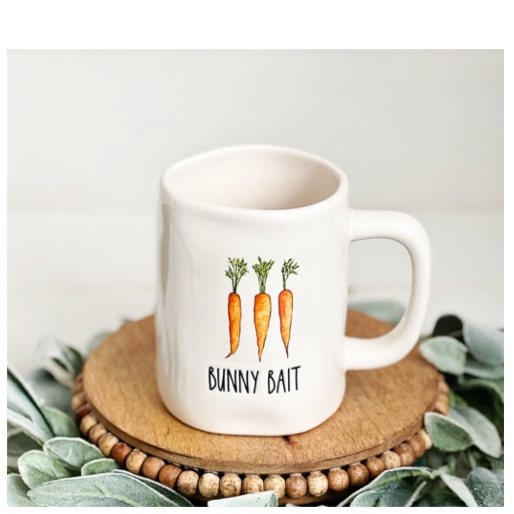 NEW Rae Dunn Bunny Bait Carrot Easter Mug 🥕